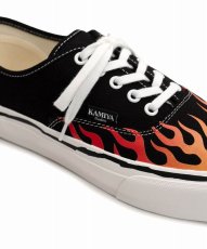 画像7: KAMIYA　 "Herc"Fire Pattern Vulcanized Sneaker (7)