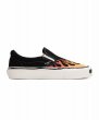 画像1: KAMIYA　 "Cornell"Fire Pattern Vulcanized Slip on Sneaker (1)