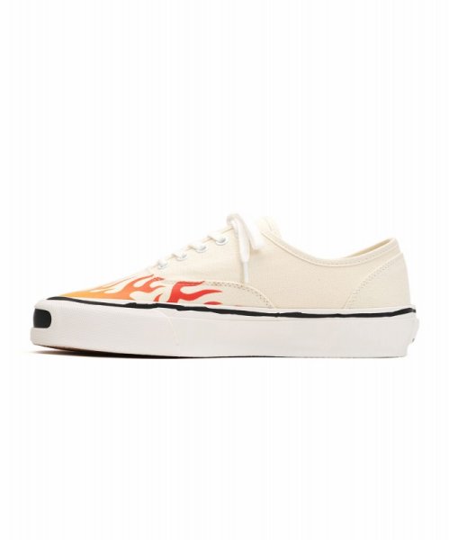 画像3: KAMIYA　 "Herc"Fire Pattern Vulcanized Sneaker (3)