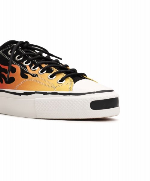 画像5: KAMIYA　 "Joey"Fire Pattern Vulcanized Sneaker (5)