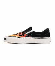 画像3: KAMIYA　 "Cornell"Fire Pattern Vulcanized Slip on Sneaker (3)