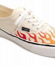 画像7: KAMIYA　 "Herc"Fire Pattern Vulcanized Sneaker (7)