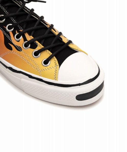 画像6: KAMIYA　 "Joey"Fire Pattern Vulcanized Sneaker (6)