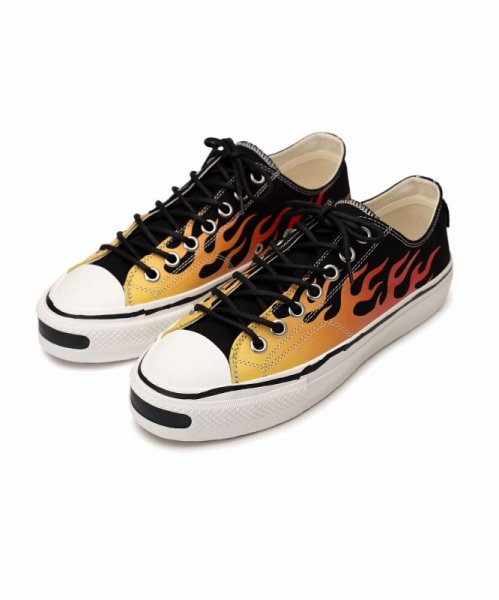 画像8: KAMIYA　 "Joey"Fire Pattern Vulcanized Sneaker (8)