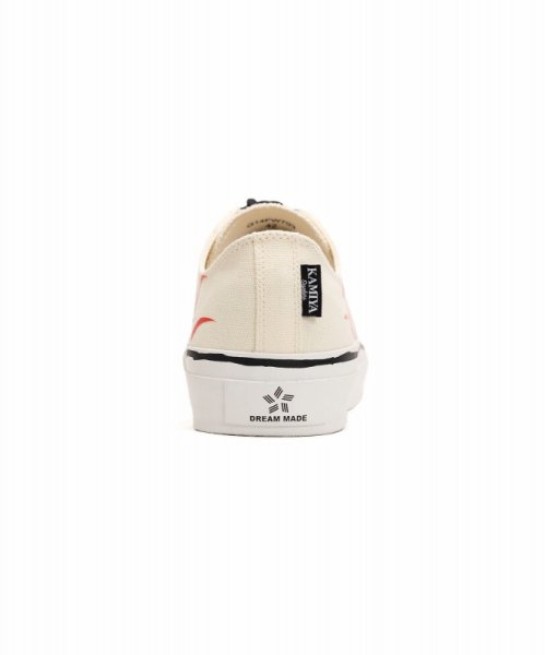 画像2: KAMIYA　 "Joey"Fire Pattern Vulcanized Sneaker (2)