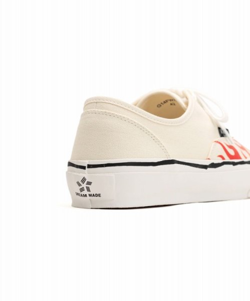 画像8: KAMIYA　 "Herc"Fire Pattern Vulcanized Sneaker (8)