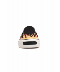 画像4: KAMIYA　 "Cornell"Fire Pattern Vulcanized Slip on Sneaker (4)