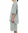 画像4: maison MIHARA YASUHIRO Stripe OX Band Collar Short Sleeve Shirt (4)