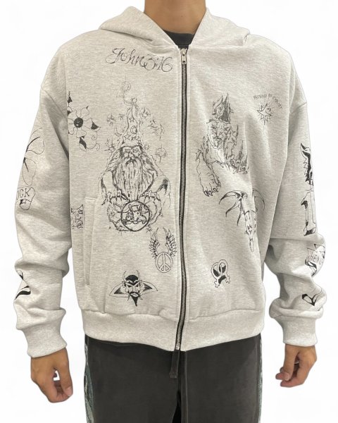 画像7: BASKET CASE GALLERY  Zipup Hoodie  (7)