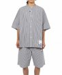画像3: maison MIHARA YASUHIRO Stripe OX Band Collar Short Sleeve Shirt (3)