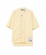 画像1: maison MIHARA YASUHIRO Stripe OX Band Collar Short Sleeve Shirt (1)