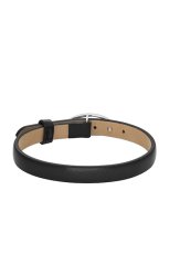 画像2: DIESEL dx1516040 Black Leather Stackable Bracelet (2)