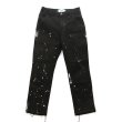画像1: mindseeker Hand Painted Remake Vintage Double Knee Painter Pants (1)
