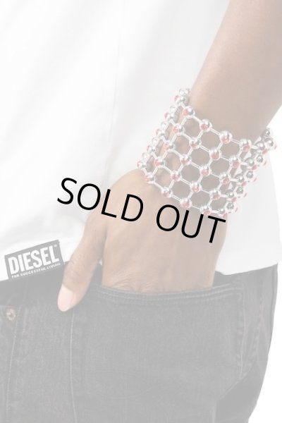 画像2: DIESEL dx1559040 jewel Stainless Steel Cuff Bracelet (2)