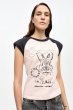 画像5: GANNI ガニー Pink Basic Jersey Bunny T-shirt Tシャツ (5)