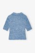 画像2: GANNI ガニー Blue Denim Handknit Polo ニットポロ (2)