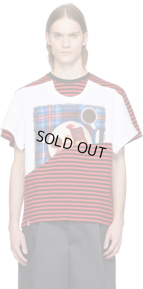 画像1: Charles Jeffrey LOVERBOY  AULD HAG DOUBLE TEE in RED (1)