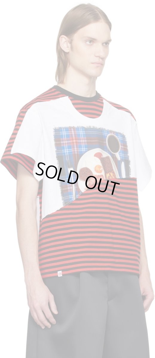 画像2: Charles Jeffrey LOVERBOY  AULD HAG DOUBLE TEE in RED (2)