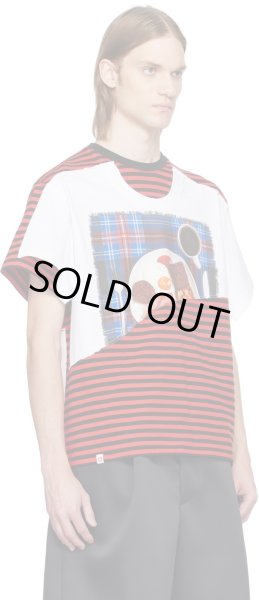 画像2: Charles Jeffrey LOVERBOY  AULD HAG DOUBLE TEE in RED (2)