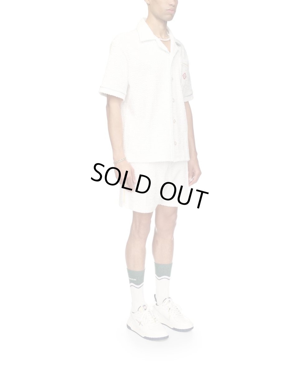画像6: CASABLANCA Tennis Stripe Towelling Shirt (6)