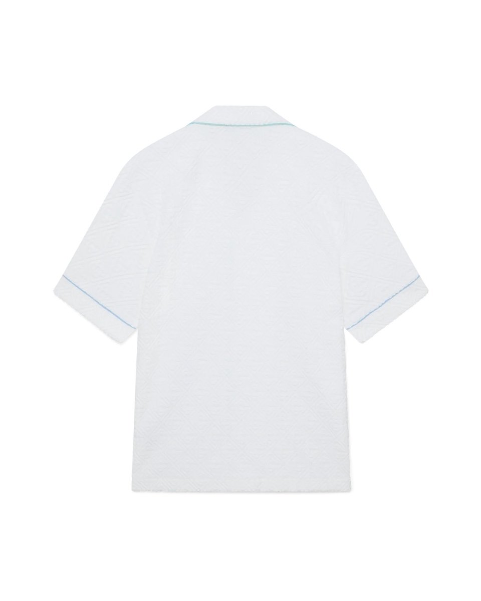画像2: CASABLANCA Tennis Stripe Towelling Shirt (2)