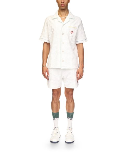 画像3: CASABLANCA Tennis Stripe Towelling Shirt (3)