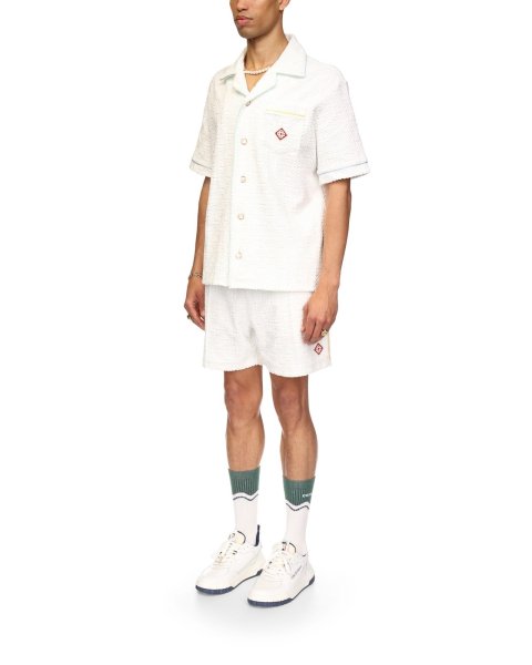 画像4: CASABLANCA Tennis Stripe Towelling Shirt (4)