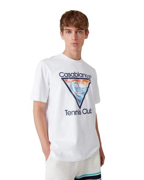画像3: CASABLANCA Tennis Club Icon T-Shirt (3)