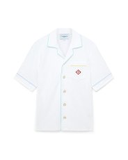 画像1: CASABLANCA Tennis Stripe Towelling Shirt (1)