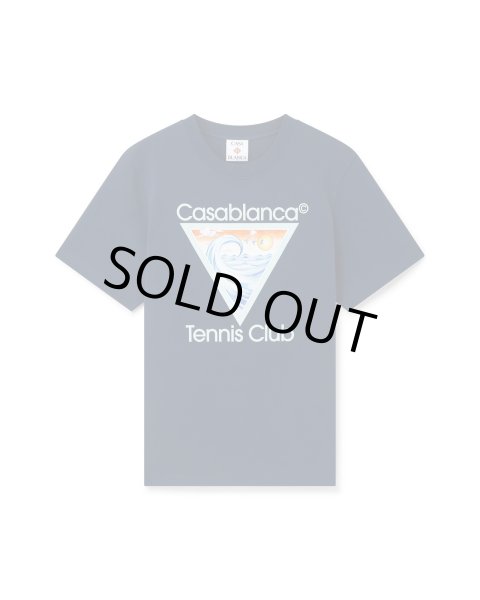画像1: CASABLANCA Tennis Club Icon T-Shirt (1)