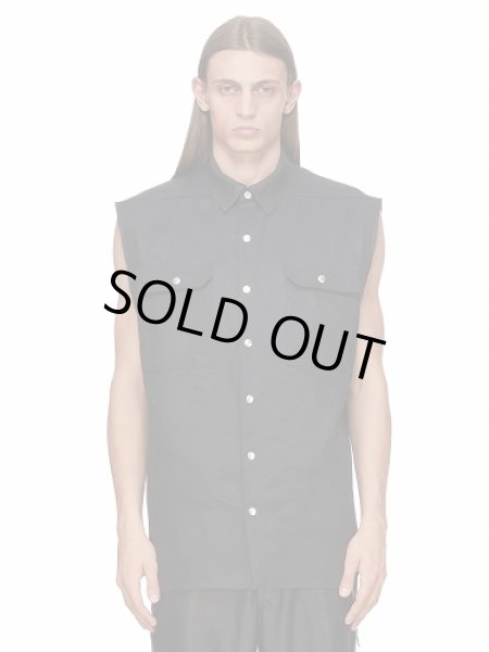 画像1: Rick Owens　SS25 ハリウッドランウェイ ジャンボ SL アウターシャツ (1)