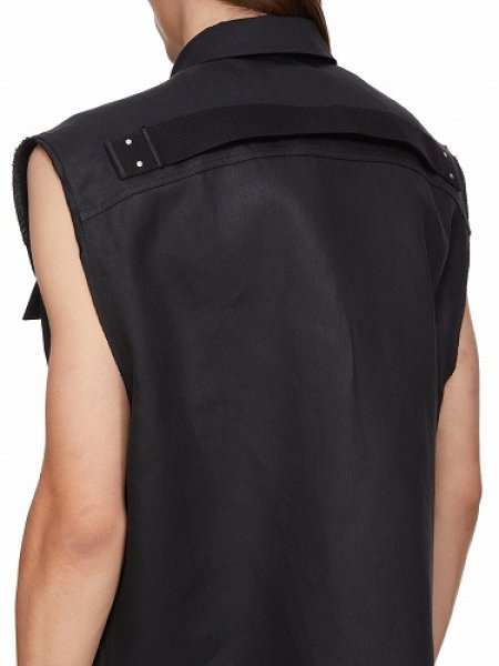 画像5: Rick Owens　SS25 ハリウッドランウェイ ジャンボ SL アウターシャツ (5)