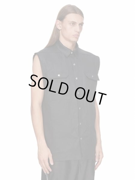 画像2: Rick Owens　SS25 ハリウッドランウェイ ジャンボ SL アウターシャツ (2)