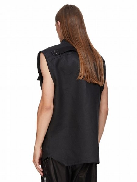 画像3: Rick Owens　SS25 ハリウッドランウェイ ジャンボ SL アウターシャツ (3)