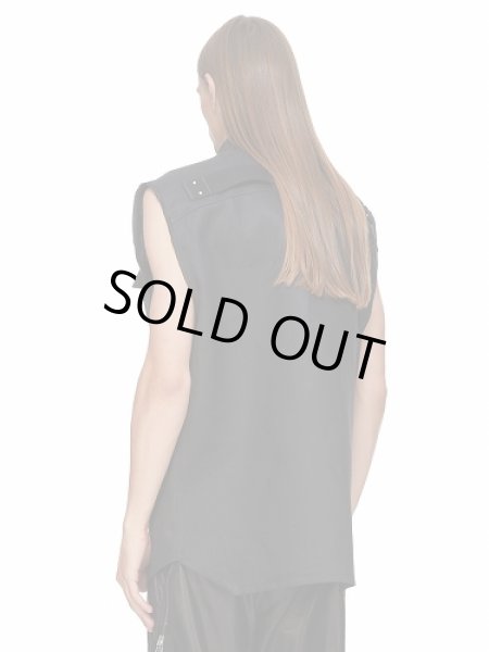 画像3: Rick Owens　SS25 ハリウッドランウェイ ジャンボ SL アウターシャツ (3)