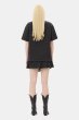 画像6: GANNI ガニー Black Heavy Cotton Drop Shoulder T-shirt Tシャツ (6)