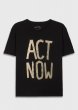 画像1: OSKLEN MEN'S オスクレン Act Now Poster T-shirt (1)