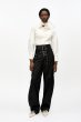 画像3: GANNI ガニー Black Duchesse Nylon Pocket Trousers (3)