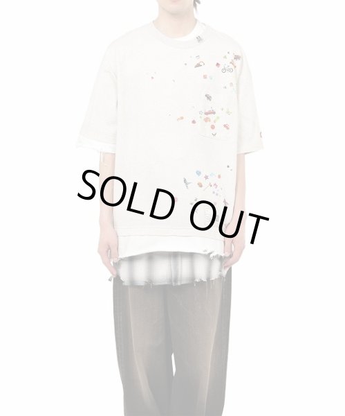 画像1: Maison MIHARA YASUHIRO Triple Layered T-shirt (1)
