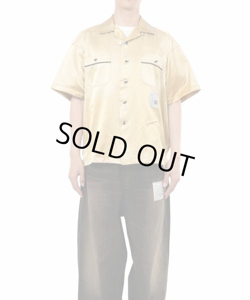 画像1: Maison MIHARA YASUHIRO Embriodery Bowling Shirt (1)