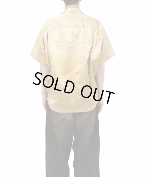 画像3: Maison MIHARA YASUHIRO Embriodery Bowling Shirt (3)