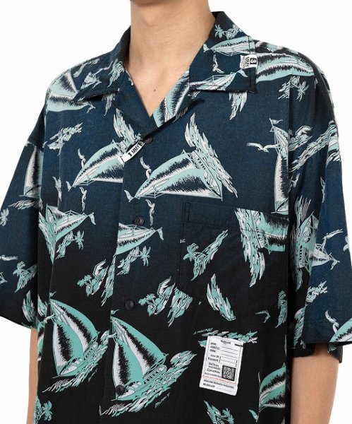 画像7: Maison MIHARA YASUHIRO Vintage Like Aloha Short-Sleeve Shirt (7)
