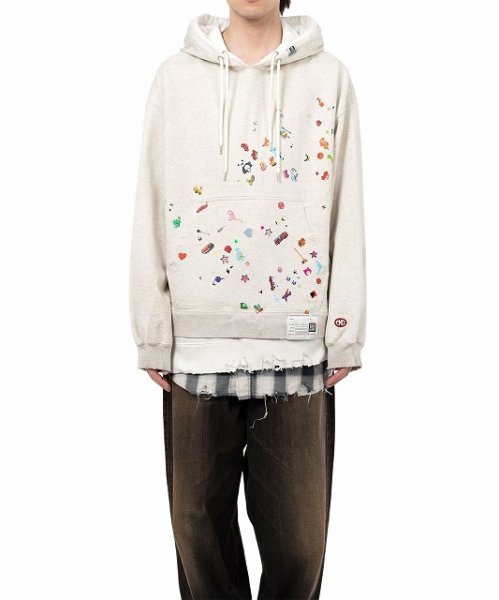画像1: Maison MIHARA YASUHIRO Triple Layered Hoodie (1)