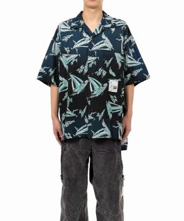 ミハラヤスヒロ　ヴィンテージライクアロハショートスリーブシャツ　25SS 美品 ミハラヤスヒロ ヴィンテージライクアロハショートスリーブ