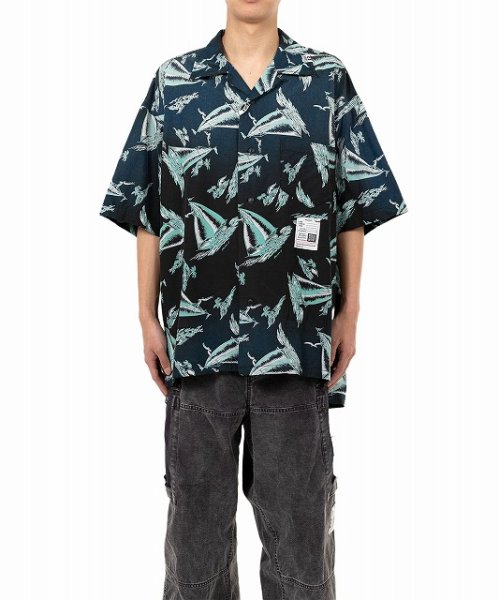 画像1: Maison MIHARA YASUHIRO Vintage Like Aloha Short-Sleeve Shirt (1)