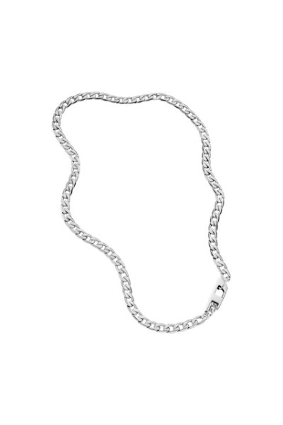 画像2: DIESEL dx1497 Stainless steel chain necklace (2)