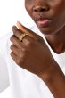 画像4: DIESEL dx1568710 Gold-Tone Stainless Steel Soft Chain Ring (4)