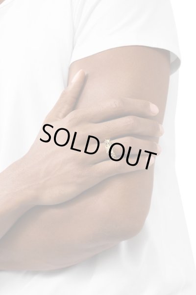 画像3: DIESEL dx1568710 Gold-Tone Stainless Steel Soft Chain Ring (3)