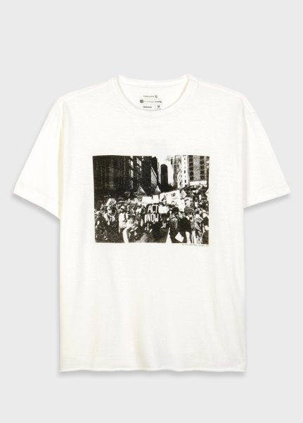画像1: OSKLEN MEN'S オスクレン T-shirt Ny Climate March (1)