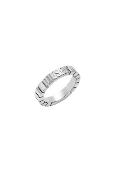 画像1: DIESEL dx1591040 Stainless Steel Band Ring (1)